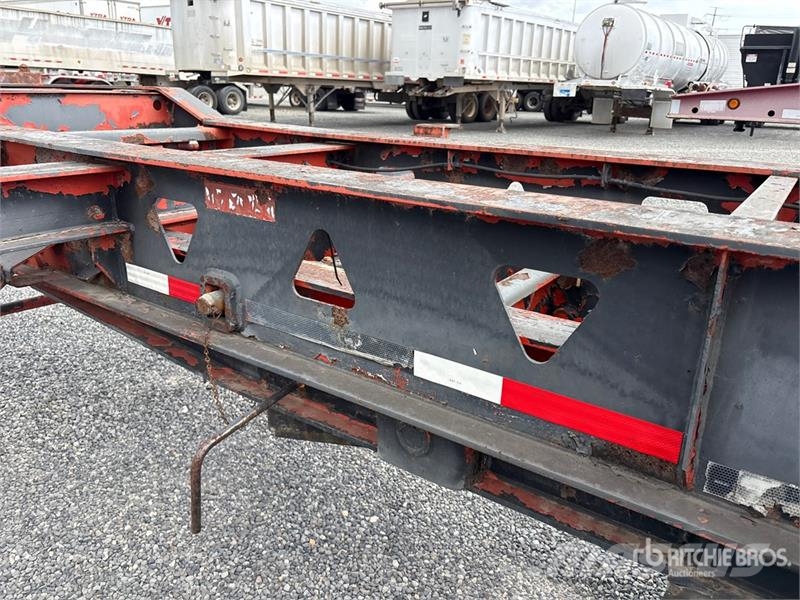 Chief Transportation Product T/A Extendable Container Tr Kontejnerske prikolice