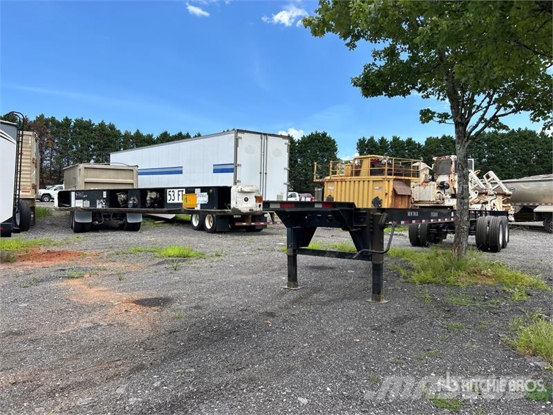 CIMC GN53M2NSC00 53 ft T/A Chassis Trailer Container Tr Konteineriekrāvēji