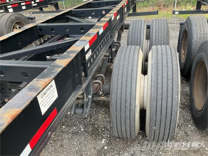 CIMC GN53M2NSC00 T/A Chassis Trailer Container Trailer Konteineriekrāvēji