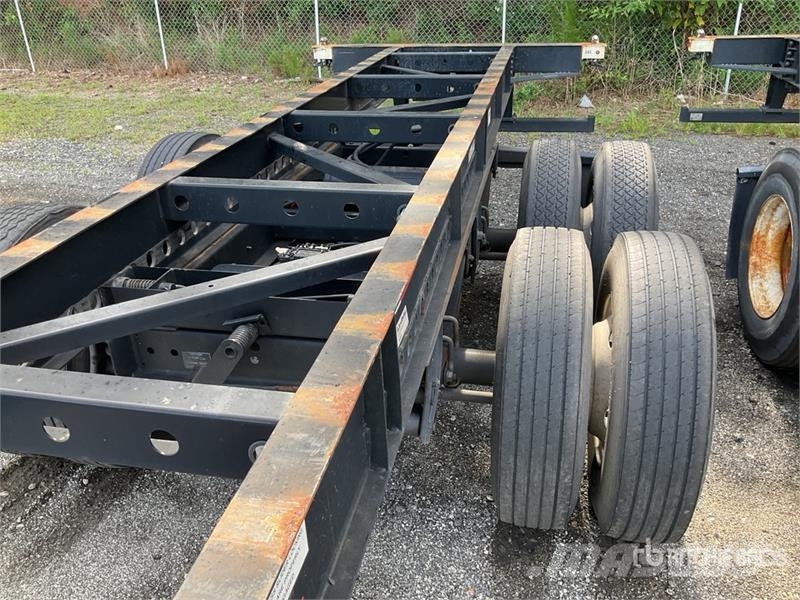 CIMC GN53M2NSC00 T/A Chassis Trailer Container Trailer Konteineriekrāvēji