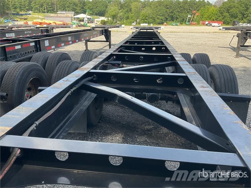 CIMC GN53M2NSC00 T/A Chassis Trailer Container Trailer Konteineriekrāvēji