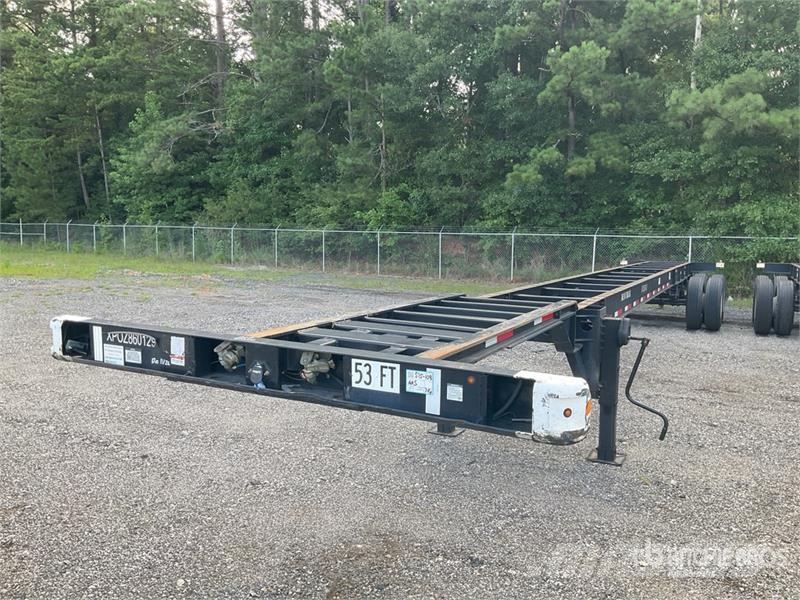 CIMC GN53M2NSC00 T/A Chassis Trailer Container Trailer Konteineriekrāvēji