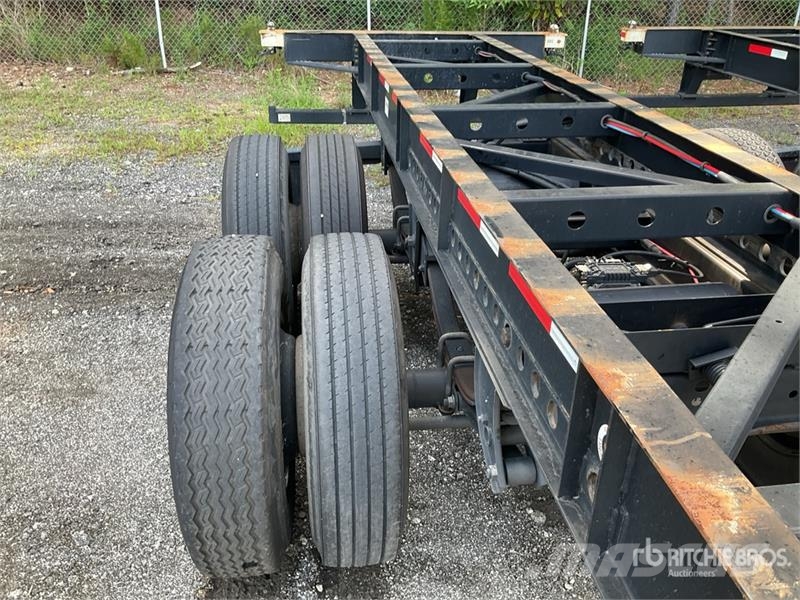 CIMC GN53M2NSC00 T/A Chassis Trailer Container Trailer Konteineriekrāvēji