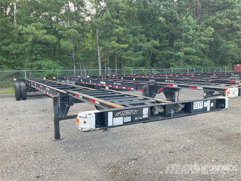 CIMC GN53M2NSC00 T/A Chassis Trailer Container Trailer Konteineriekrāvēji
