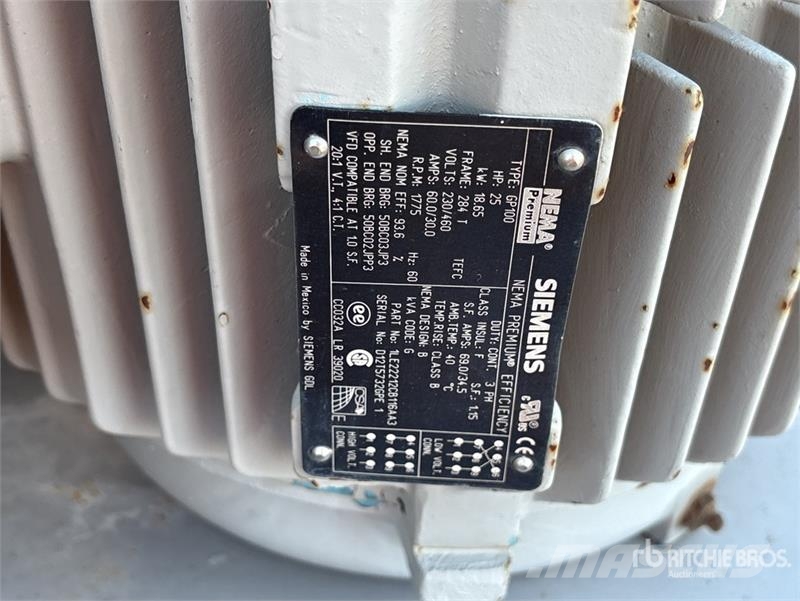 Cincinnati Fan RBE - 17 Fan Other components