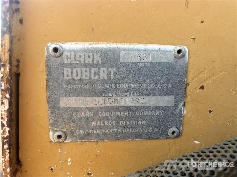Clark Bobcat 631 Skid Steer Loader Skid steer mini utovarivači