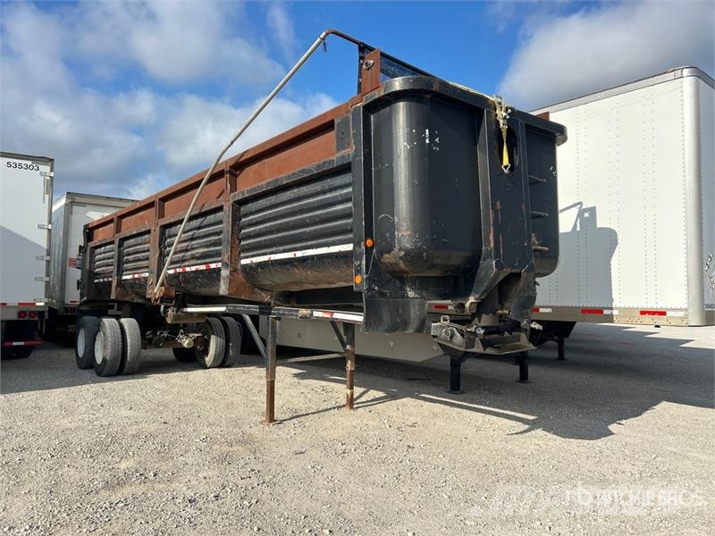 Clement HL3228 32 ft T/A Frameless End Dump Trailer (Inope 自卸拖车