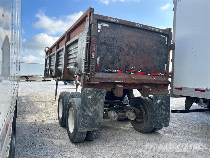 Clement HL3228 32 ft T/A Frameless End Dump Trailer (Inope 自卸拖车