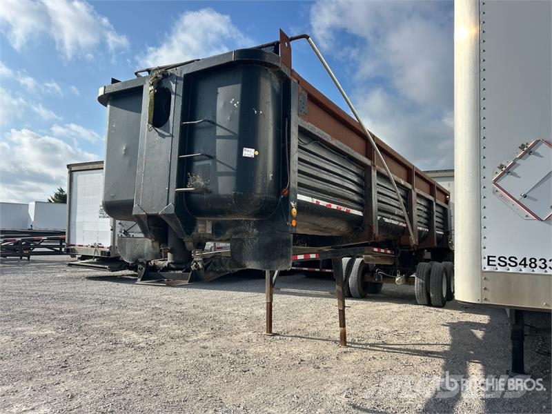 Clement HL3228 32 ft T/A Frameless End Dump Trailer (Inope 自卸拖车