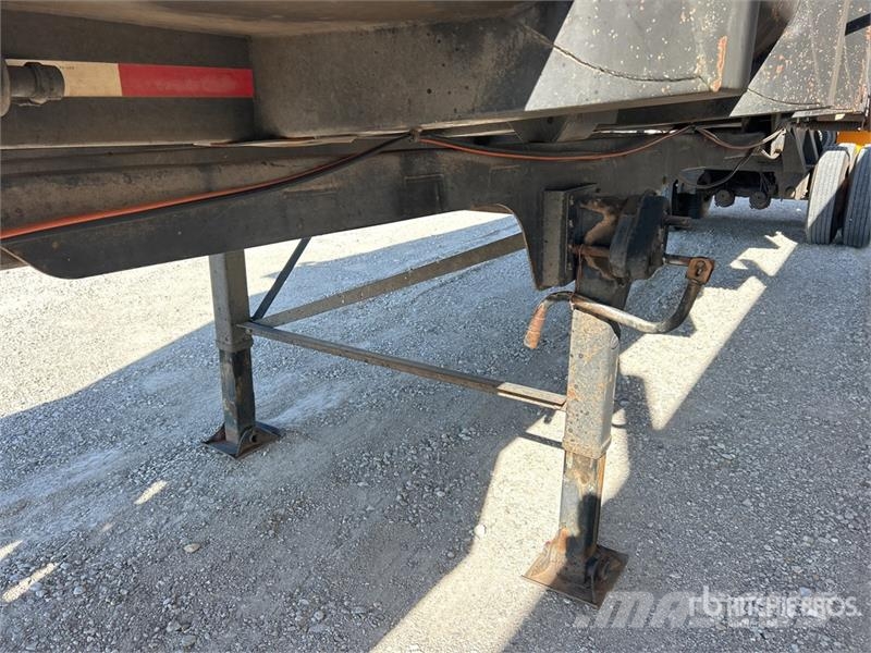 Clement HL3750MK2-AIR 37 ft T/A Frameless End Dump Trailer Самоскиди