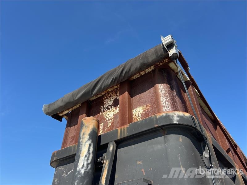 Clement HL3750MK2-AIR 37 ft T/A Frameless End Dump Trailer Самоскиди