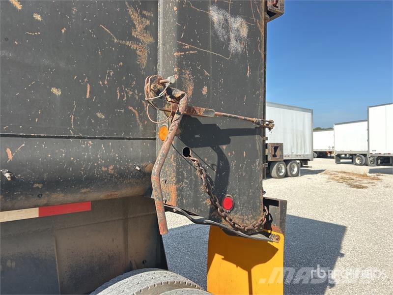 Clement HL3750MK2-AIR 37 ft T/A Frameless End Dump Trailer Самоскиди
