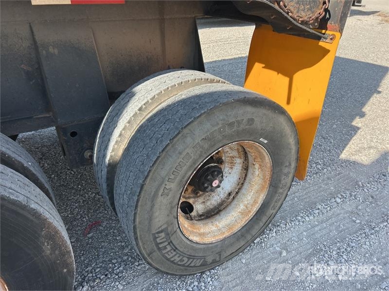Clement HL3750MK2-AIR 37 ft T/A Frameless End Dump Trailer Самоскиди