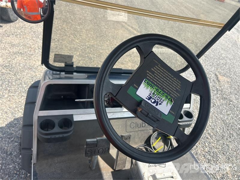 Club Car DS Blue Electric Golf Cart Golfbilar