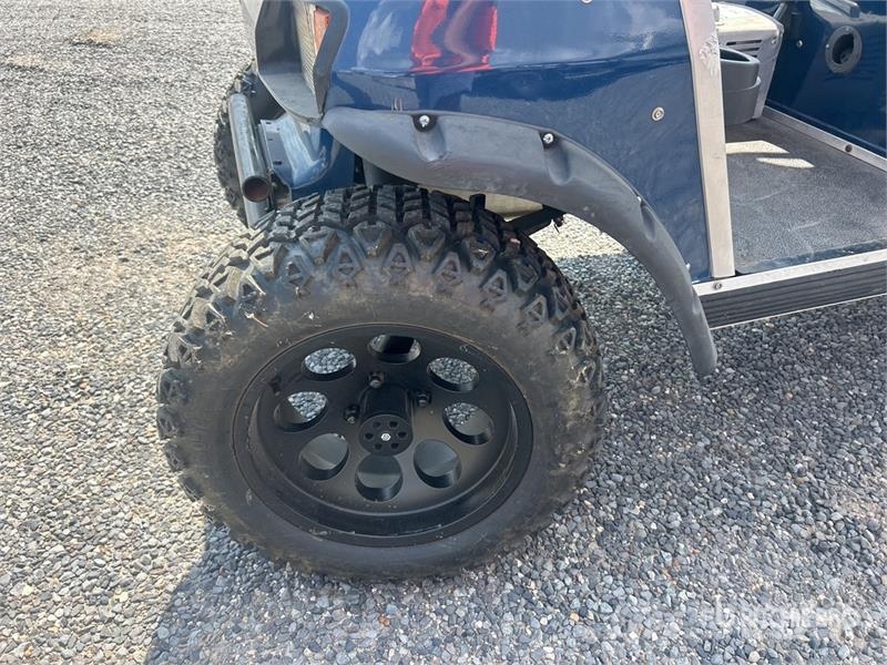Club Car DS Blue Electric Golf Cart Golfbilar