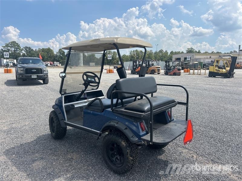 Club Car DS Blue Electric Golf Cart Golfbilar