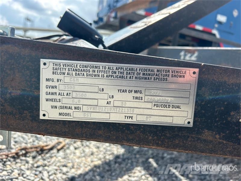 CM 12 ft S/A Utility Trailer Otros remolques