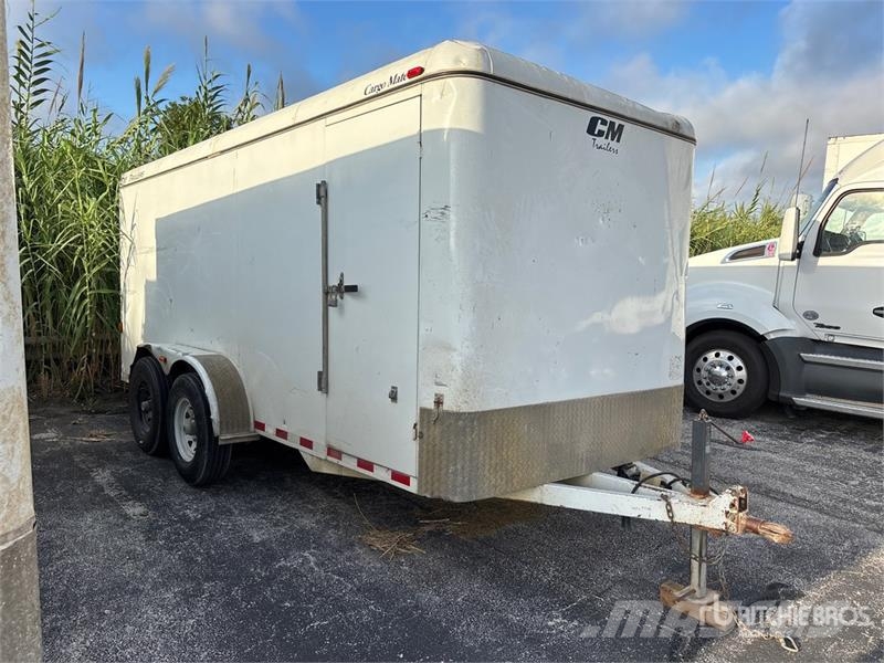 CM 16 ft T/A Enclosed Trailer Box body trailers