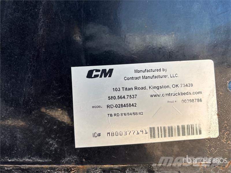 CM RD-02845842 Truck Flatbed Body Фургони
