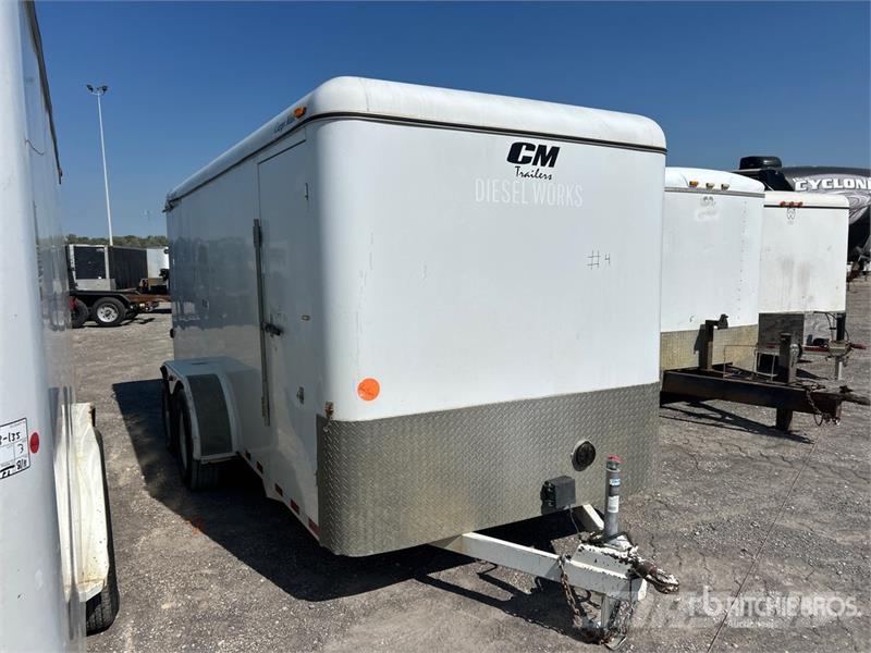 CM Trailer CMC6240-1600252 16 ft T/A Enclosed Trailer Ремаркета фургони