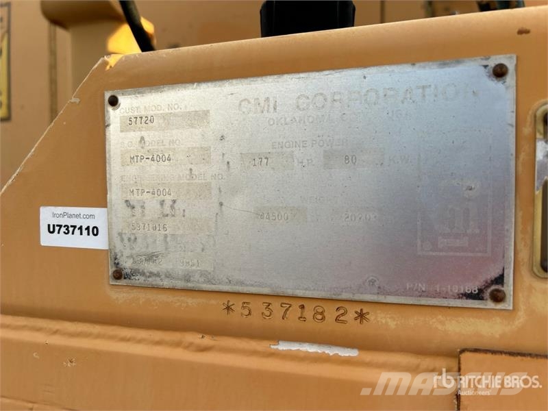 CMI MTP-4004 Concrete Placer Priedai