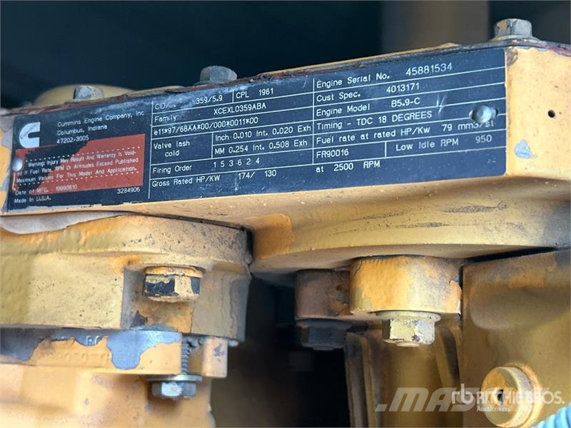 CMI MTP-4004 Concrete Placer Priedai