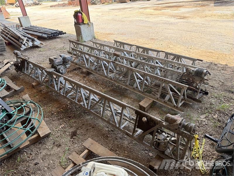 Concrete Screed Premične roke za dolivanje betona