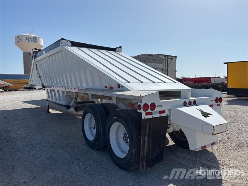 Construction Trailer Specialist 40 ft T/A Belly Du Tipper trailers