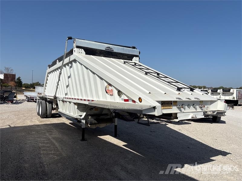 Construction Trailer Specialist 40 ft T/A Belly Du Tipper trailers