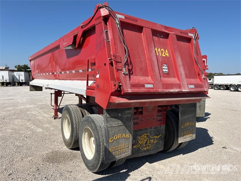 Coras Predator 28 ft T/A End Dump Trailer Tipphengere