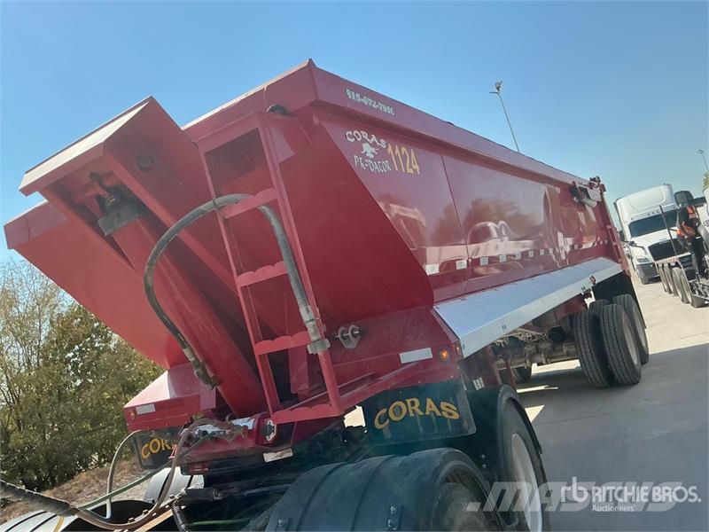 Coras Predator 28 ft T/A End Dump Trailer Tipphengere