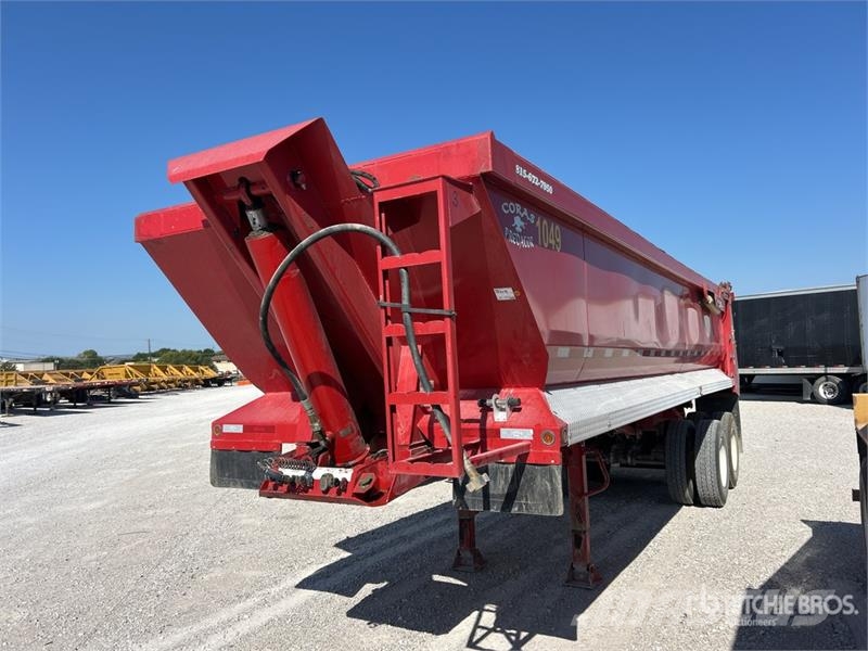 Coras Predator 28 ft T/A End Dump Trailer Tipphengere
