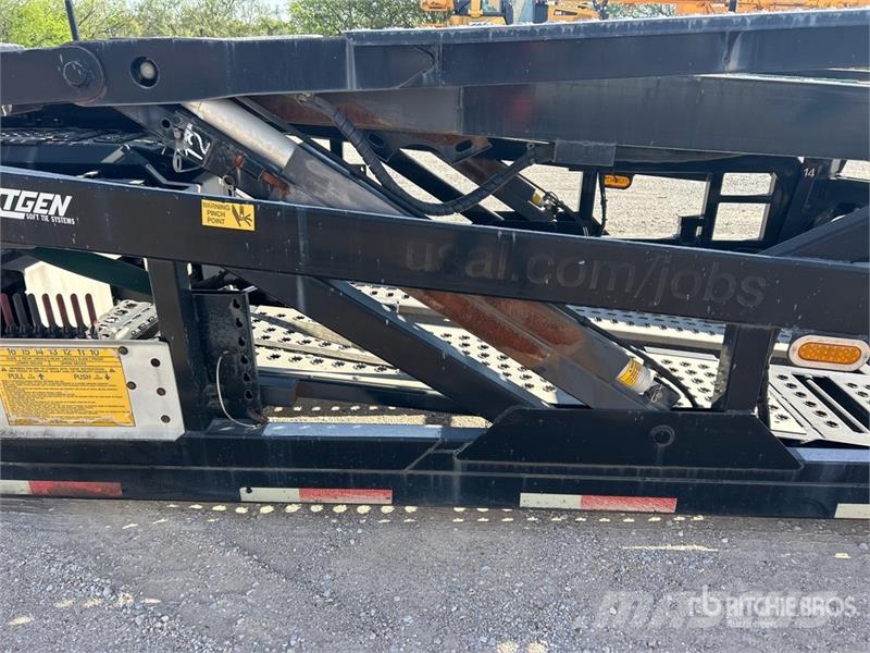 Cottrell CX-09LS2 T/A 6 Car Open Car Carrier Trailer نصف مقطورات مركبات النقل