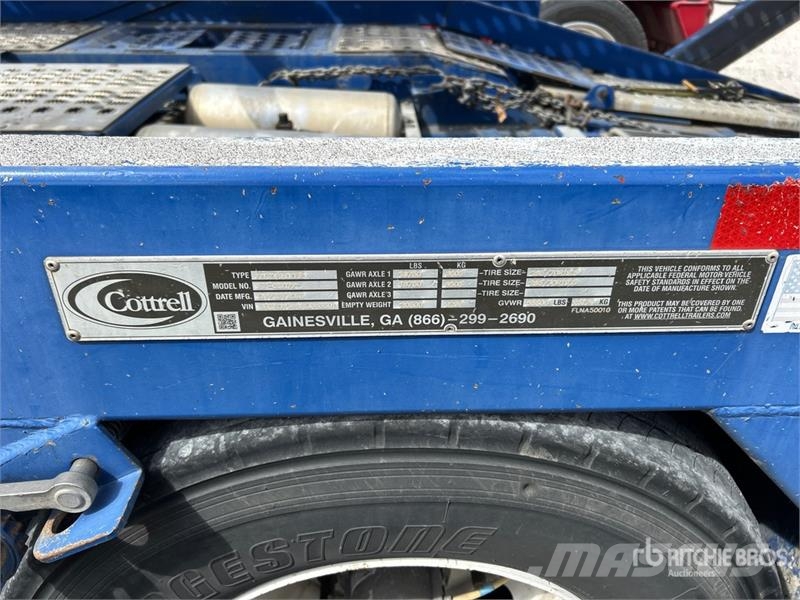 Cottrell EZ-5307XL T/A 7 Car Open Car Carrier Trailer Autotransportauflieger