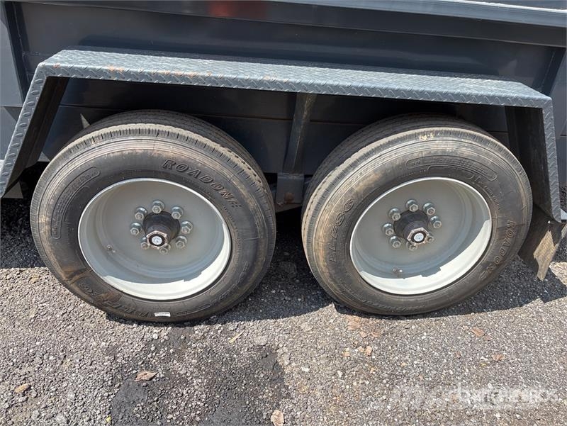 Covered Wagon D-7X16X4x16 Dump Utility Trailer 티퍼 트레일러