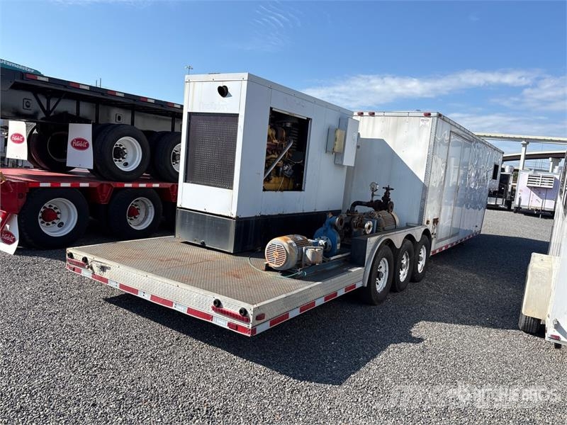  Covered Wagon Trailers CWG8.5x40TTA5 40 ft Tri/A P 가공 장비