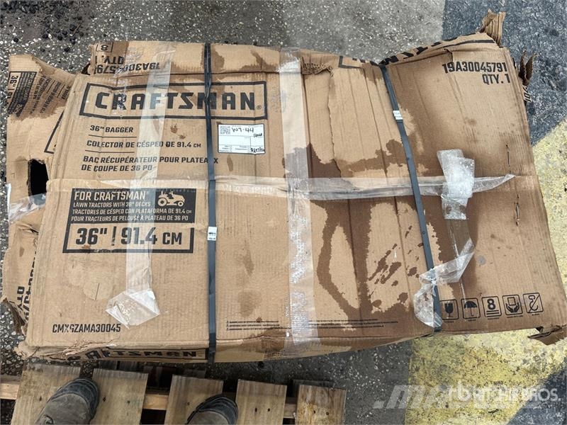 Craftsman CMXGZAMA30045 Universal 6.5-Bushel Twin Bagger for ركوب الحشائش