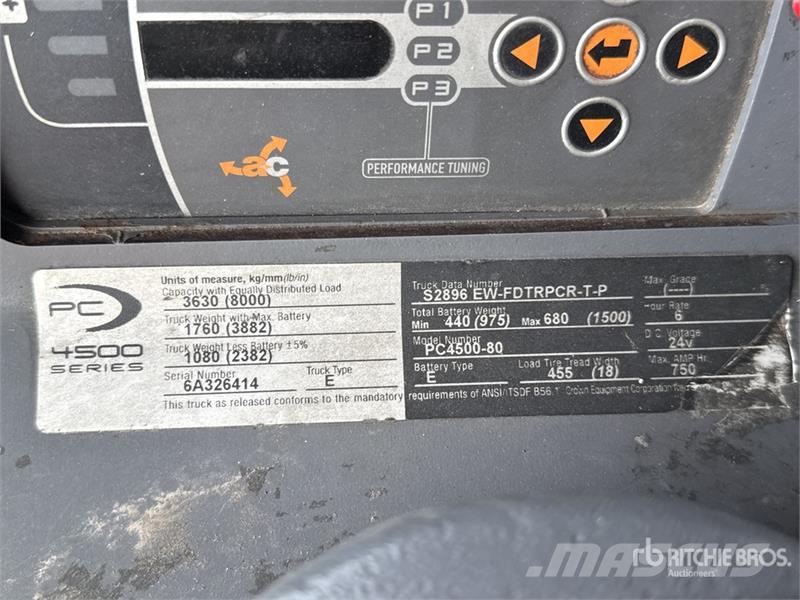 Crown PC4500-80 8000 lb Electric Pallet Jack Ručni paletar