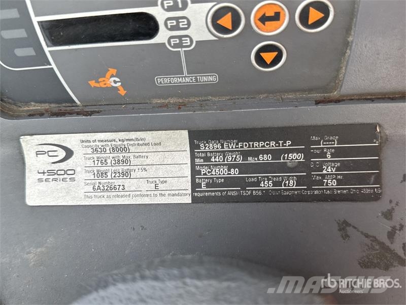 Crown PC4500-80 8000 lb Electric Pallet Jack 手拉式油壓拖板車