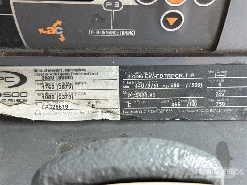 Crown PC4500-80 8000 lb Electric Pallet Jack Ručni paletar