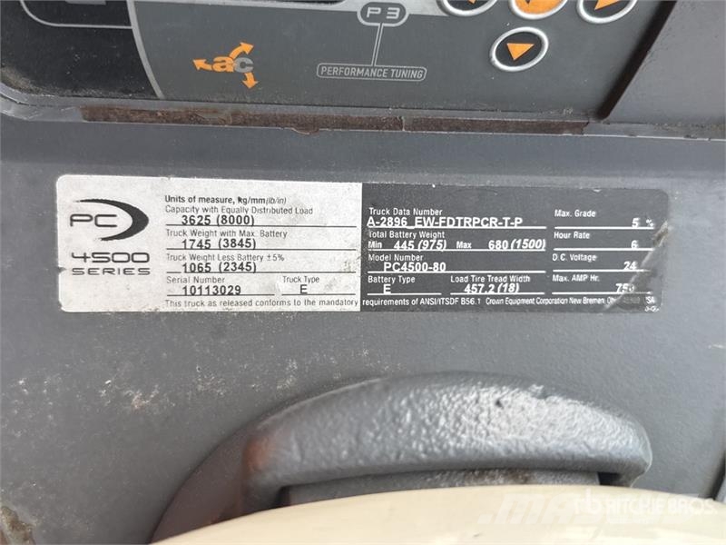 Crown PC4500-80 8000 lb Electric Pallet Jack Ručni paletar