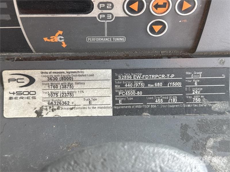 Crown PC4500-80 8000 lb Electric Pallet Jack Ručni paletar