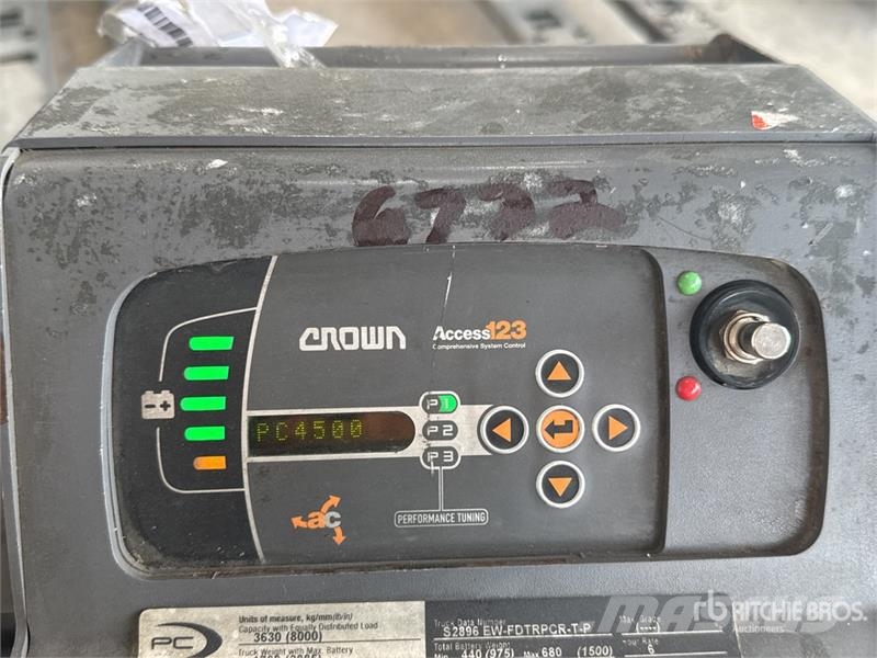 Crown PC4500-80 8000 lb Electric Pallet Jack Ручные гидравлические тележки