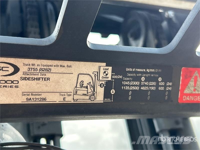 Crown SC4010-30 2500 lb Electric Forklift Electric forklifts