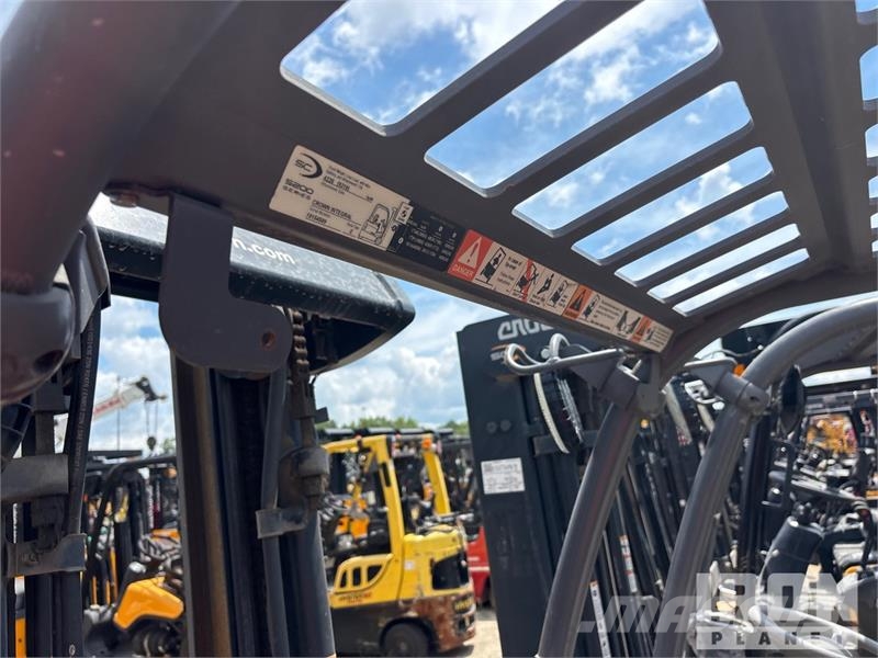 Crown sc5245-40 4000 lb Forklift شاحنات ذات رافعات شوكية تعمل بالكهرباء