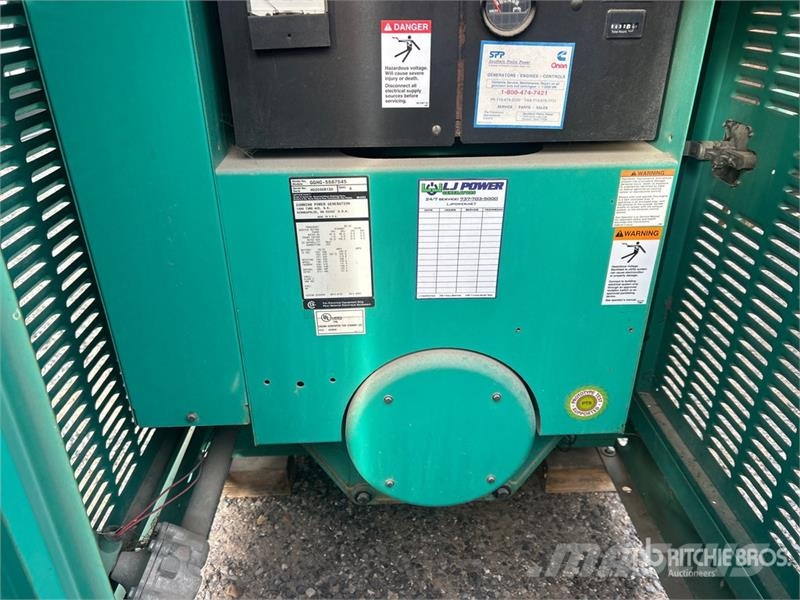 Cummins GGHG5567545 85 kW Skid-Mounted Generator Set Diesel Generators