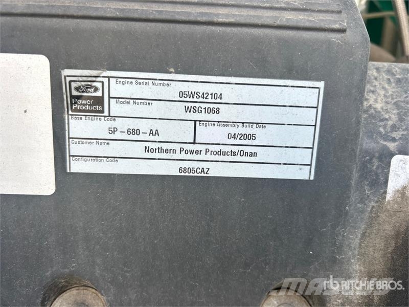 Cummins GGHG5712763 85 kW Skid-Mounted Generator Set Diesel Generators