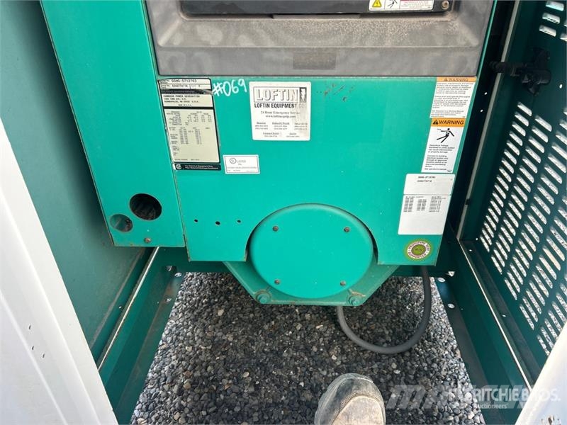 Cummins GGHG5712763 85 kW Skid-Mounted Generator Set Diesel Generators