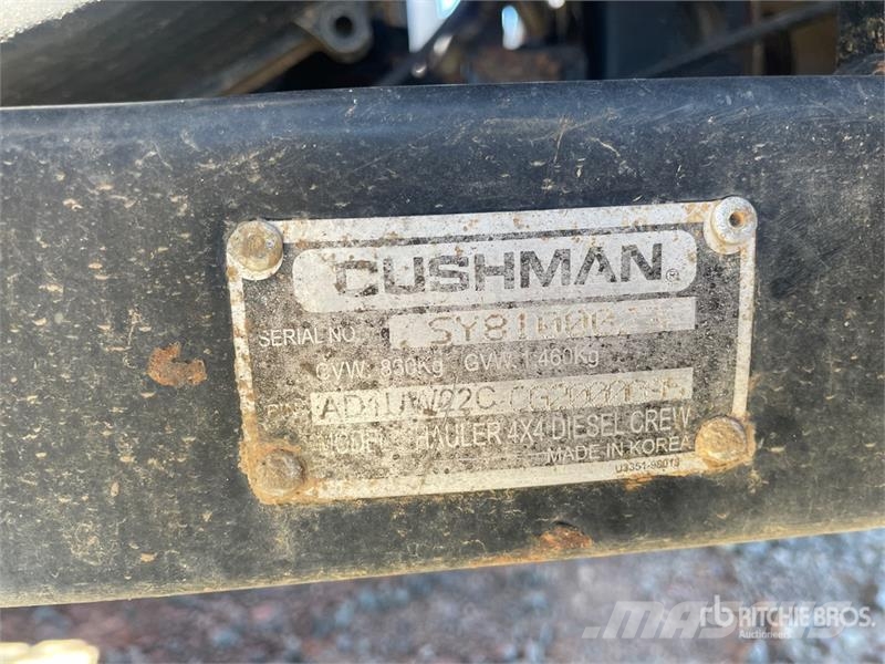 Cushman 4x4 Utility Vehicle Arbeitsfahrzeuge