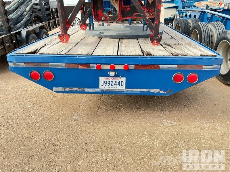 Custom Built 24 ft T/A Gooseneck W/ 3 - Hydra Rig  車輛運輸拖車